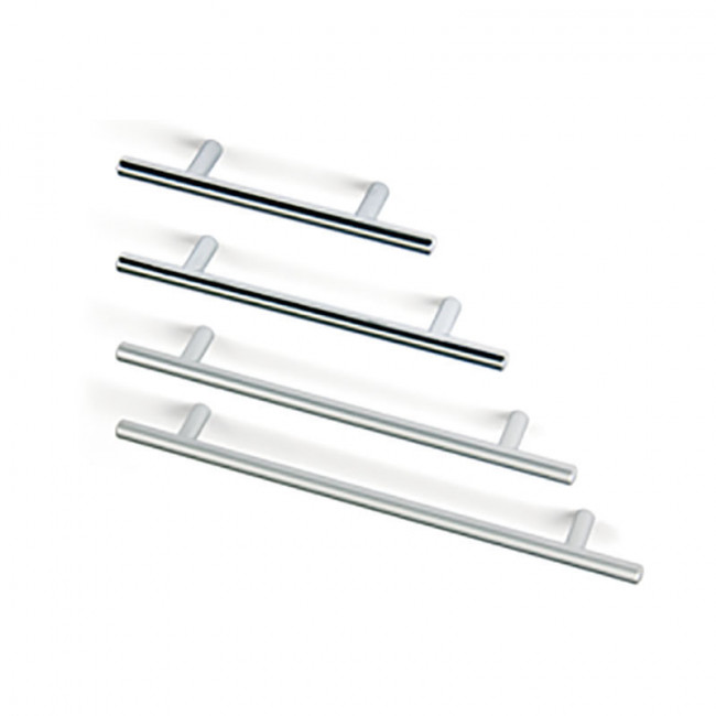 TIRADOR DE ZAMAK CROMO PARA MUEBLE 152 MM 96 MM Ø10