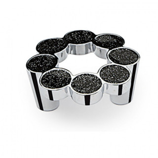 POMO SINATRA Ø50 C32 CROMO NEGRO