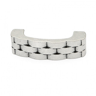 TIRADOR DE MUEBLE BARCINO. PLATA VIEJA. LONGITUD 64MM - GIUSTI