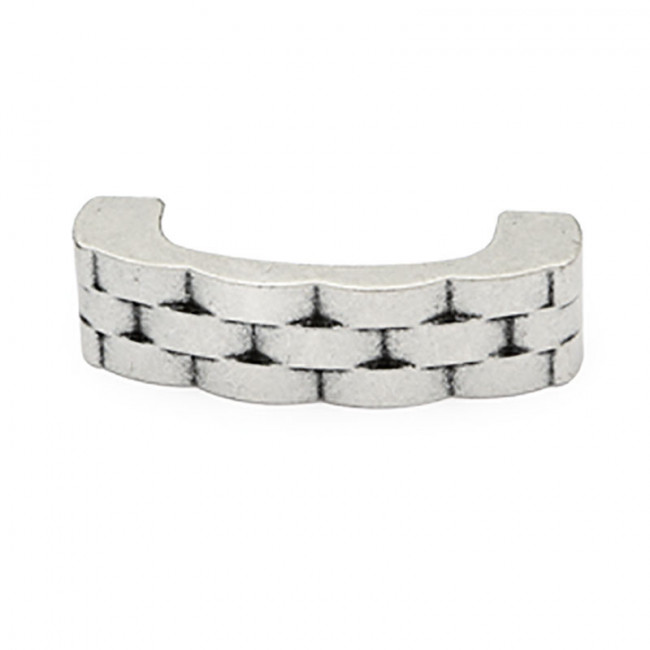 TIRADOR DE MUEBLE BARCINO. PLATA VIEJA. LONGITUD 64MM - GIUSTI