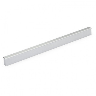 TIRADOR DE PLÁSTICO PARA MUEBLES. DISTANCIAS ENTRE AGUJEROS C96/128/160 MM. RAL9006. LARGO 200 MM