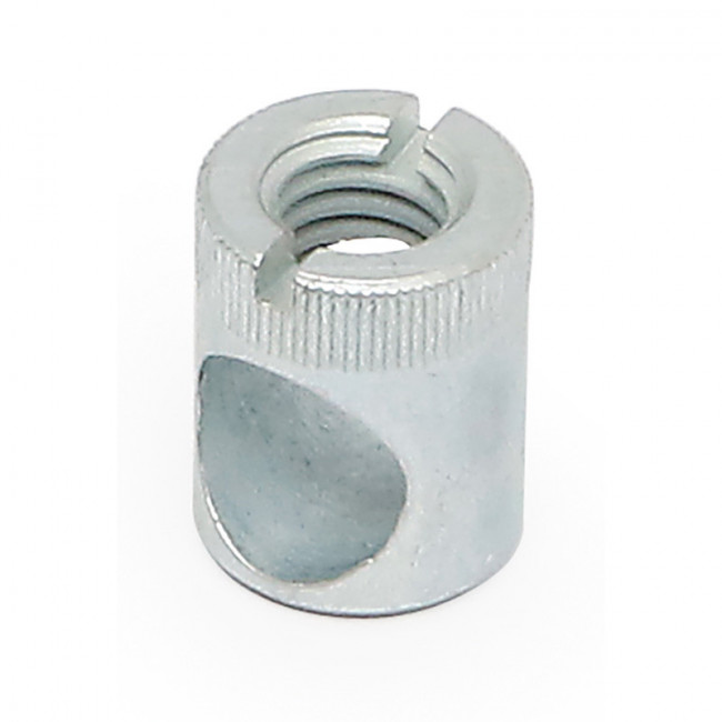 ANCLAJE DE ÉMBOLO. ACERO. ZINCADO. ROSCA M6. ESPESOR 16MM