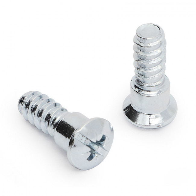 TORNILLO DE CAZOLETA. ACERO. ZINCADO. CABEZA OVAL CON HOMBRO. 2 POZI/SLOT. M6