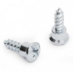 TORNILLO CAZOLETA Ø4 4-12 cab.10 ZINCADO CON PUNTA TORNILLO CAZOLETA Ø4 4-12 cab.10 ZINCADO CON PUNTA