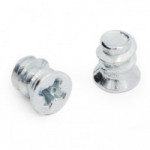 TORNILLO EURO. ACERO. ZINCADO. DIÁMETRO 6,3MM. CABEZA PLANA
