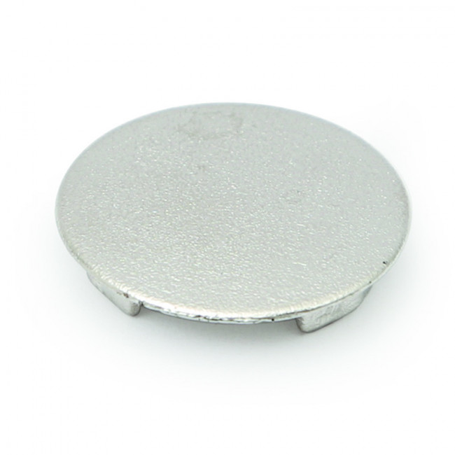 TAPA EMBELLECEDORA METÁLICA. NIQUELADO. PARA COLGADOR OCULTO - INDAUX