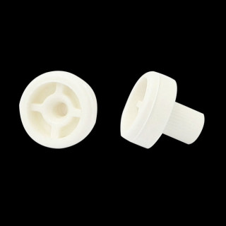 DISTANCIADOR DE GUÍA. NYLON. BLANCO. ESPESOR 7MM