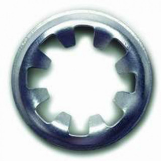 ARANDELA DE SUJECIÓN RÁPIDA. ACERO. DENTADA DE SEGURIDAD. DENTADO INTERIOR RADIAL - MIKALOR