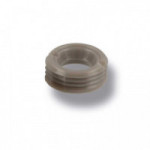 CASQUILLO HEMBRA. POLICARBONATO. GRIS. AJUSTE A PRESIÓN DIVA. PARA MUEBLES DE TAPICERÍA. DIÁMETRO 12MM - SISO