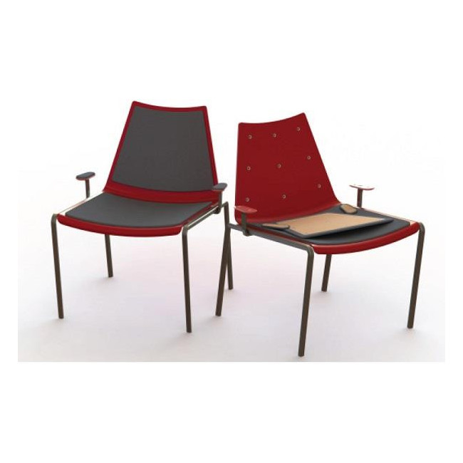 CASQUILLO HEMBRA. POLICARBONATO. GRIS. AJUSTE A PRESIÓN DIVA. PARA MUEBLES DE TAPICERÍA. DIÁMETRO 12MM - SISO