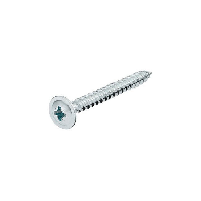 TORNILLO ROSCA MADERA C/PLATO PZ ZINCADO 3-30