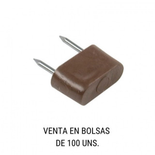 TOPE DE DOS PUNTAS CHAD MARRÓN