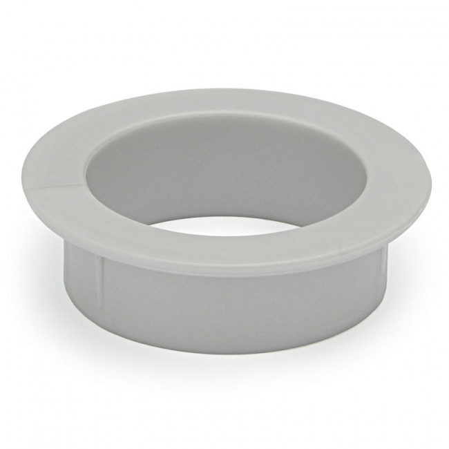 ARO PASACABLE SIN TAPA d48-60 PLASTICO GRIS  VALIDO COMO RESPIRADOR EN CAMAS NIDO. H15.