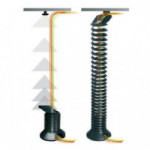 PASACABLE GUSY PARA MESA GRIS RAL 9006 PASACABLE GUSY PARA MESA GRIS RAL 9006