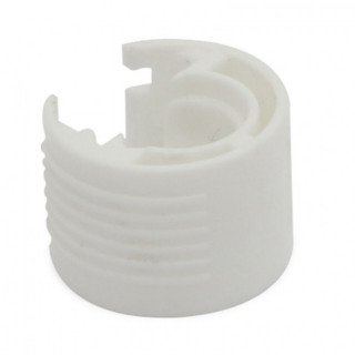 CAZOLETA DE PLÁSTICO. BLANCO. DIÁMETRO 20MM