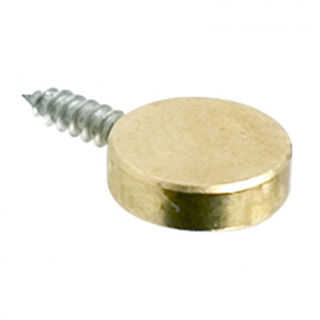 TOPE DE PUERTA O ARMARIO DE LATÓN 14 X 4 MM