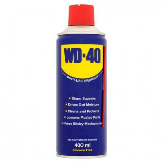 SPRAY ACEITE LUBRICANTE. AEROSOL. MULTIUSO. ENVASE METÁLICO. 400 ML - WD-40