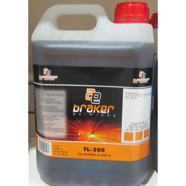 TALADRINA BLANCA TL-200. ACEITE EMULSIONABLE. USO PROFESIONAL. 5 L