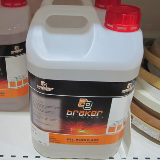 ACEITE BLANCO ALIMENTARIO. VOLUMEN 5 LITROS. BIDÓN PLÁSTICO