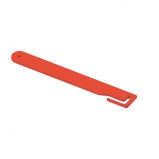 PLETINA SEGURIDAD ROJA PARA SOMIER HORIZONTAL VALIDA ANCHOS 80, 90 Y 105 ESPESOR 3mm 2
