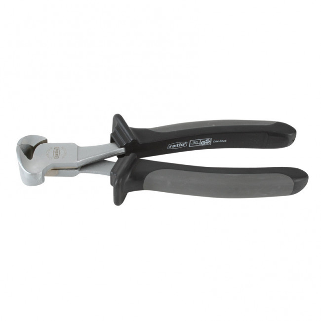 ALICATE DE CORTE FRONTAL. ACERO. DIN 5243. LONGITUD 200MM - RATIO