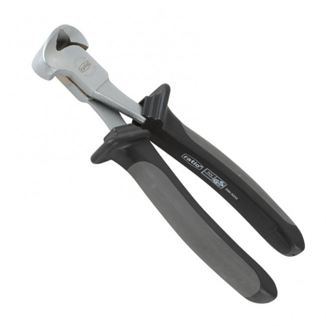 ALICATE DE CORTE FRONTAL. ACERO. DIN 5243. LONGITUD 200MM - RATIO