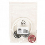KIT DE RECAMBIO PARA PISTOLA DE PINTURA. GOMA Y COBRE. DEPÓSITO INFERIOR. PARA MANTENIMIENTO. BOLSA PE-LD - RATIO