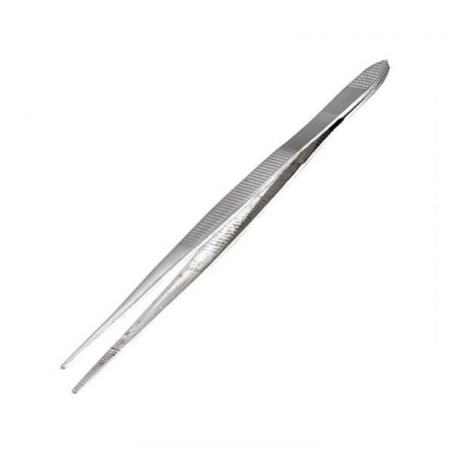 PINZA DE PRECISIÓN RECTA. ACERO INOXIDABLE. PARA PIEZAS PEQUEÑAS - ALYCO
