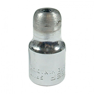 LLAVE VASO PARA ESPÁRRAGO ROSCADO. ACERO. ZINCADO. M6. INSERCIÓN HEXAGONAL 1/4