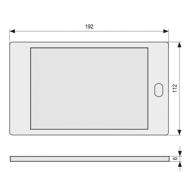 LAMPARA PANELED 5W GRIS CON SENSOR IR LAMPARA PANELED 5W GRIS CON SENSOR IR