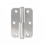 PERNIO INOXIDABLE C/REDONDO 90-65-2,5 IZQUIERDA INOXIDABLE 201