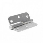 PERNIO INOXIDABLE C/REDONDO 90-65-2,5 IZQUIERDA INOXIDABLE 201