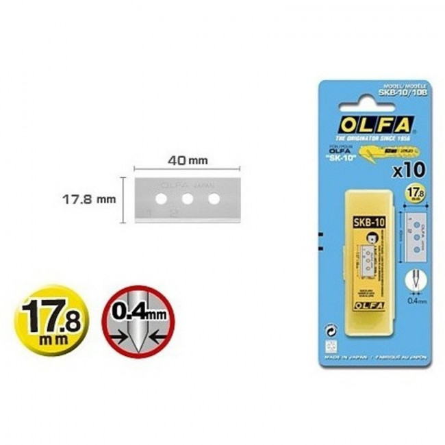 CUCHILLAS DE RECAMBIO PARA CUTTER. COMPATIBILIDAD SK-10 - GARDENA