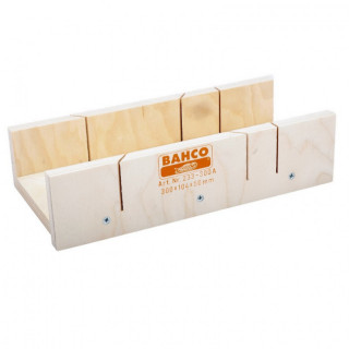 GUÍA DE INGLETAR CERRADA. MADERA. MARCAJE FRONTAL - BAHCO