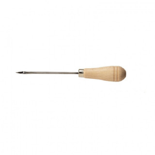 PUNZÓN CON MANGO DE MADERA. ACERO. DIÁMETRO 3,2MM