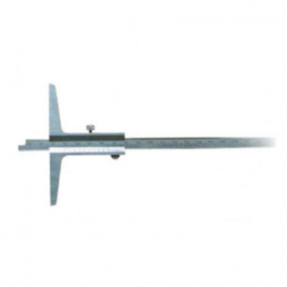 CALIBRE DE PROFUNDIDAD. METAL. AJUSTE POR TORNILLO. LONGITUD 200MM - EZQUERRA
