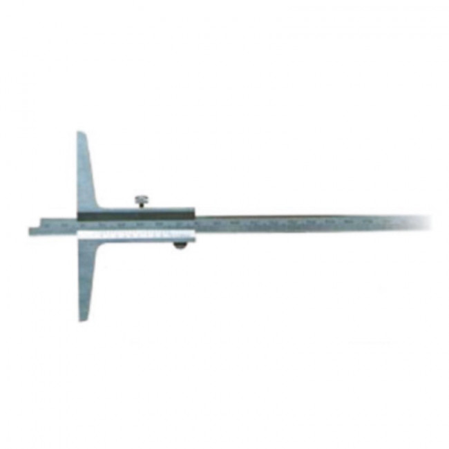 CALIBRE DE PROFUNDIDAD. METAL. AJUSTE POR TORNILLO. LONGITUD 200MM - EZQUERRA