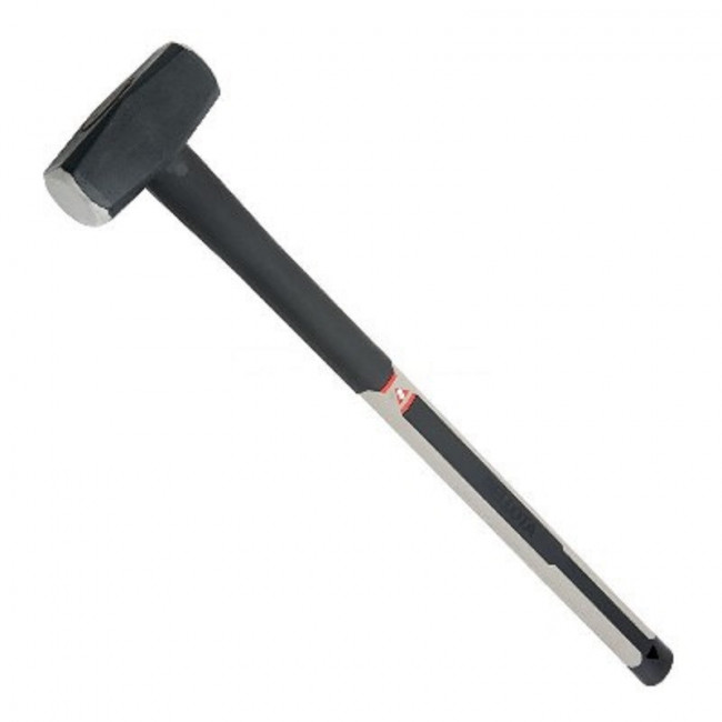 MAZA FIBRA 5200-3. ACERO Y FIBRA. CABEZA RECTANGULAR MACIZA. LONGITUD 153MM. USO EN ALBAÑILERÍA. PESO 3 KG - BELLOTA