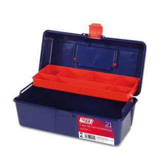 CAJA HERRAMIENTAS PLASTICO TAYG MOD.21 310X160X130Mm REF.121005