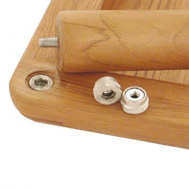 TUERCA MONTAJE KEA M8 PARA PATAS DE MESA