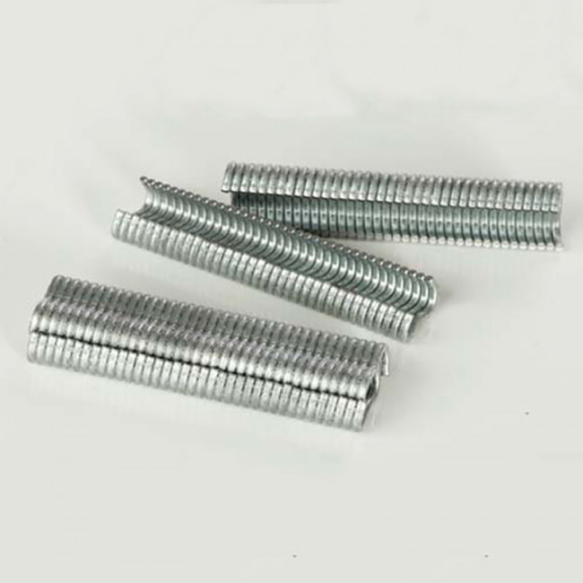 GRAPA COLCHONERÍA FORMA E A-20. ACERO GALVANIZADO. TIRAS CONTINUAS. PARA GRAPADORA MANUAL - NORTENE