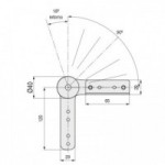 RESORTE DERECHA - IZQUIERDA 6 POSICIONES ANTIHILO 90-180º KOPY RESORTE COMPAS PLANO C/ESCUADRA CABECERO PARA SOFA