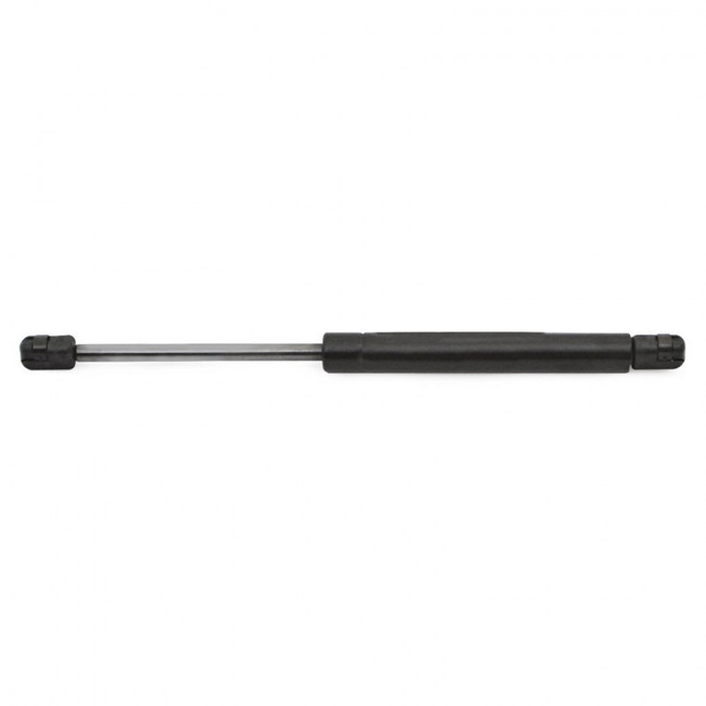 PISTÓN A GAS PARA CANAPÉ AUTOMÁTICO. 1400N. HIERRO. NEGRO Y CROMADO. BOLA / BULÓN A PRESIÓN. VÁSTAGO METÁLICO - Q&Q