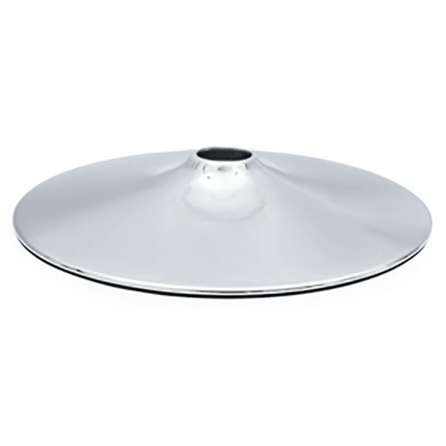 BASE CÓNICA Ø500 ACERO CROMADO