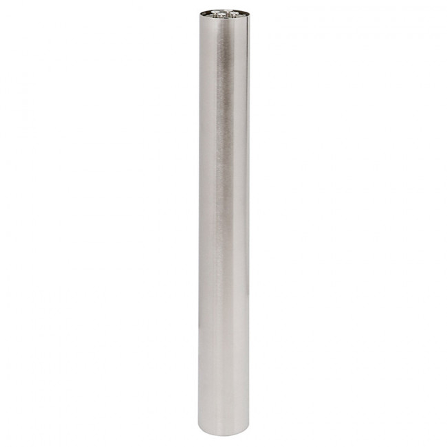 COLUMNA H1070 Ø75 INOXIDABLE BRILLO PARA BASE PLÁSTICO