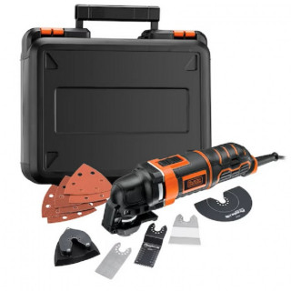 MULTIHERRAMIENTA OSCILANTE MT300KA. 300 W. CON CABLE. VELOCIDAD VARIABLE. SUPERLOK. ÁNGULO 2,8° - BLACK AND DECKER