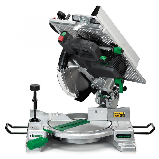 INGLETADORA DE MESA SUPERIOR SILVER-GREEN G-250. ALUMINIO FUNDIDO. GUÍA LÁSER. DIÁMETRO 250MM