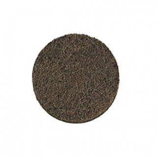 FIELTRO ADHESIVO REDONDO 75mm MARRON (GRANEL)