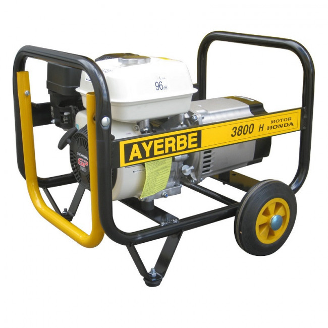 GENERADOR DE GASOLINA AYERBE AY-3800 H MN CON MOTOR HONDA