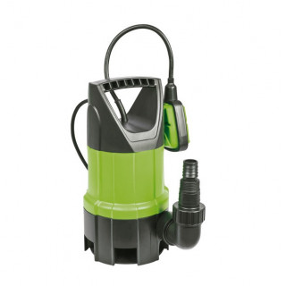 BOMBA SUMERGIBLE. POTENCIA 750 W. AGUAS SUCIAS. PLÁSTICO